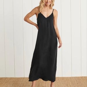 JENNI KAYNE Rio Slip Dress - BLACK